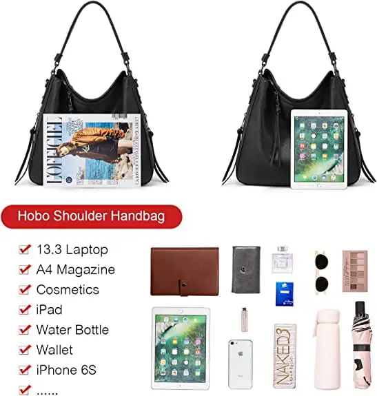 Shoulder Strap Capacity Large 3Pcs Women Tote Bags for Work, Large Capacity Waterproof Multi-Functional Pu Leather Hobo Bag Purs
Shoulder Strap Capacity Large 3Pcs Women Tote Bags for Work, Large Capacity Waterproof Multi-Functional Pu Leather Hobo Bag Purs