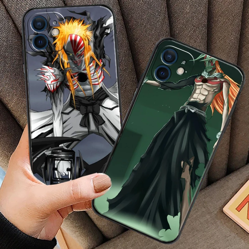 BLEACH Anime Japan Phone Cases For iPhone 11 12 Pro MAX 6S 7 8 Plus XS MAX 12 13 Mini X XR SE 2020 Soft TPU Back Cover Funda
BLEACH Anime Japan Phone Cases For iPhone 11 12 Pro MAX 6S 7 8 Plus XS MAX 12 13 Mini X XR SE 2020 Soft TPU Back Cover Funda