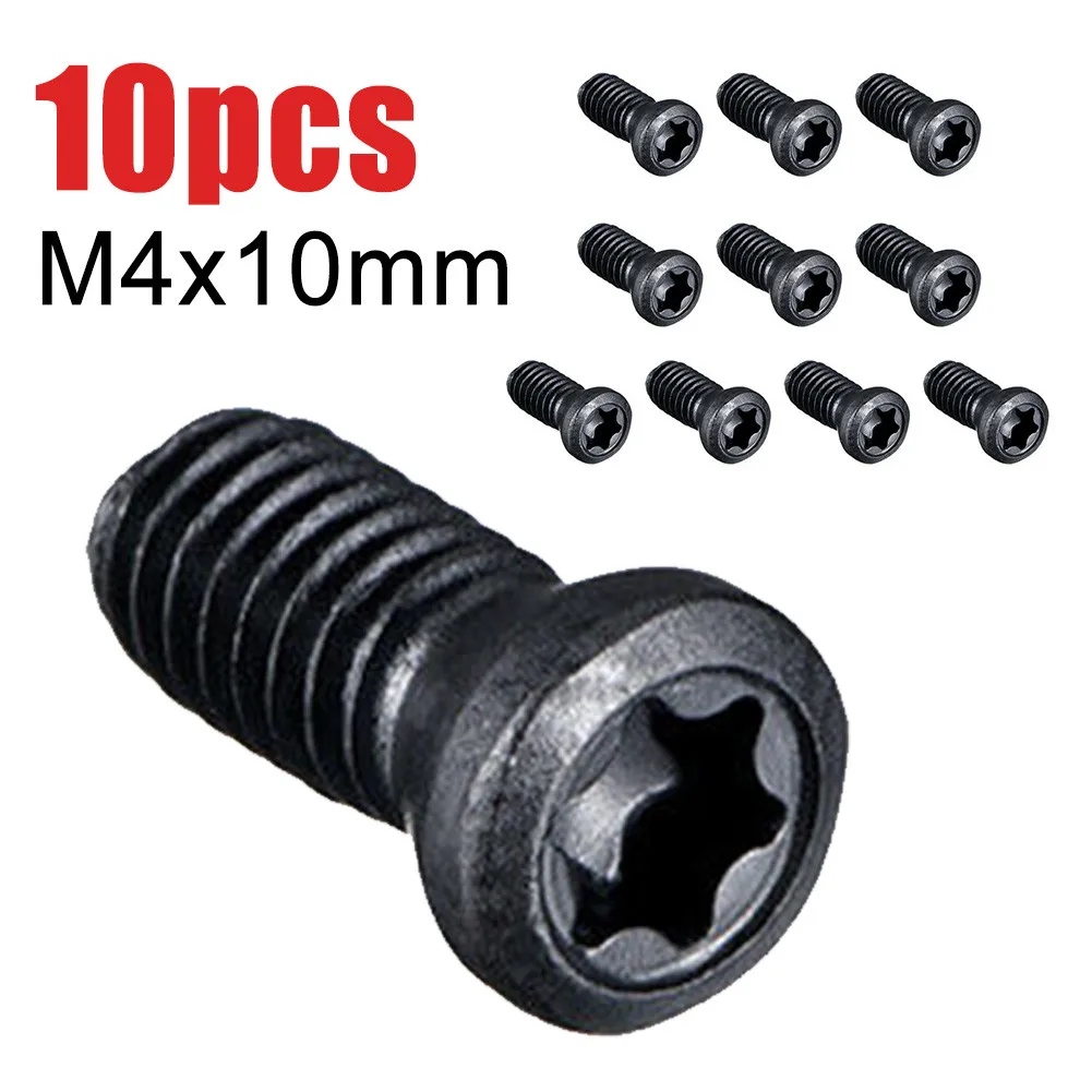 12.9 Grade Torx Head Screw Black Carbon Steel For Replaces Carbide Inserts CNC Lathe M4 X 10mm 10pcs Brand New Durable
12.9 Grade Torx Head Screw Black Carbon Steel For Replaces Carbide Inserts CNC Lathe M4 X 10mm 10pcs Brand New Durable
