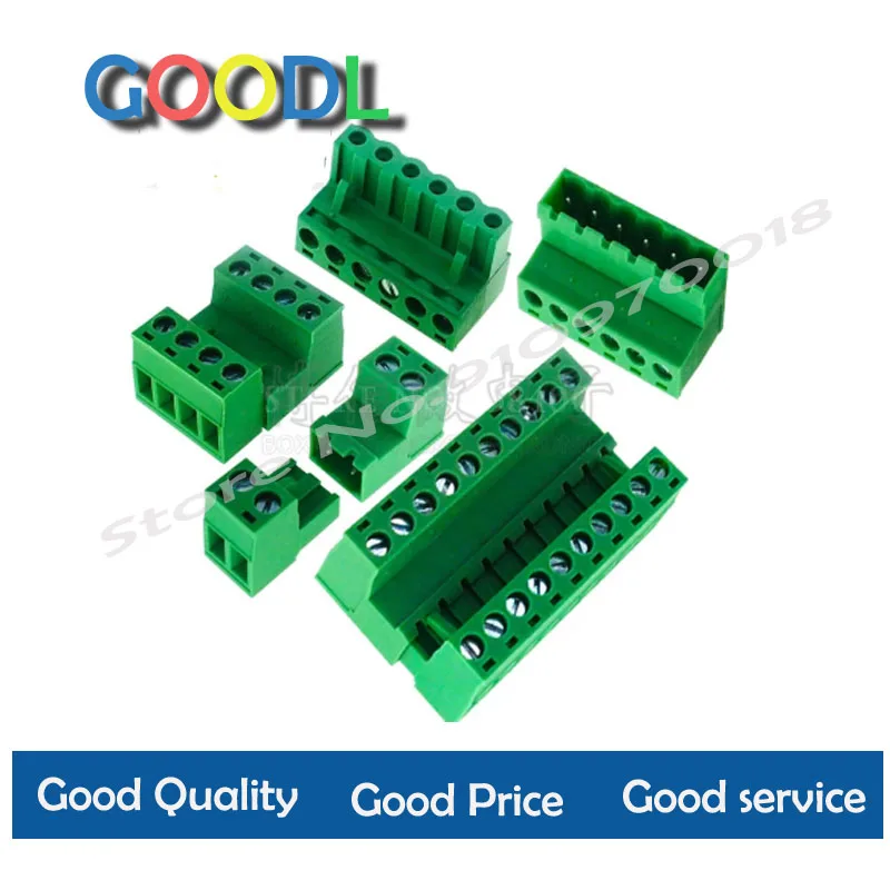 5 Sets 5.08MM Pluggable Terminal Blocks Connector KF2EDGKR 5.08 Butting Style 2/3/4/5/6/7/8 Pin Screw Terminal
5 Sets 5.08MM Pluggable Terminal Blocks Connector KF2EDGKR 5.08 Butting Style 2/3/4/5/6/7/8 Pin Screw Terminal