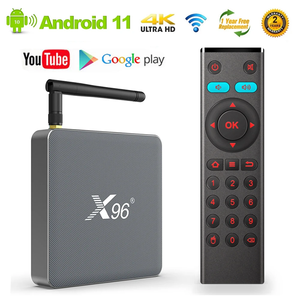 X96 X6 TV Box Android 11 Smart TV Box 8GB RAM 128GB RK3566 Support 4K 2T2R MIMO Dual Wifi 1000M 4G 64GB 32GB Media Player TVBOX
X96 X6 TV Box Android 11 Smart TV Box 8GB RAM 128GB RK3566 Support 4K 2T2R MIMO Dual Wifi 1000M 4G 64GB 32GB Media Player TVBOX