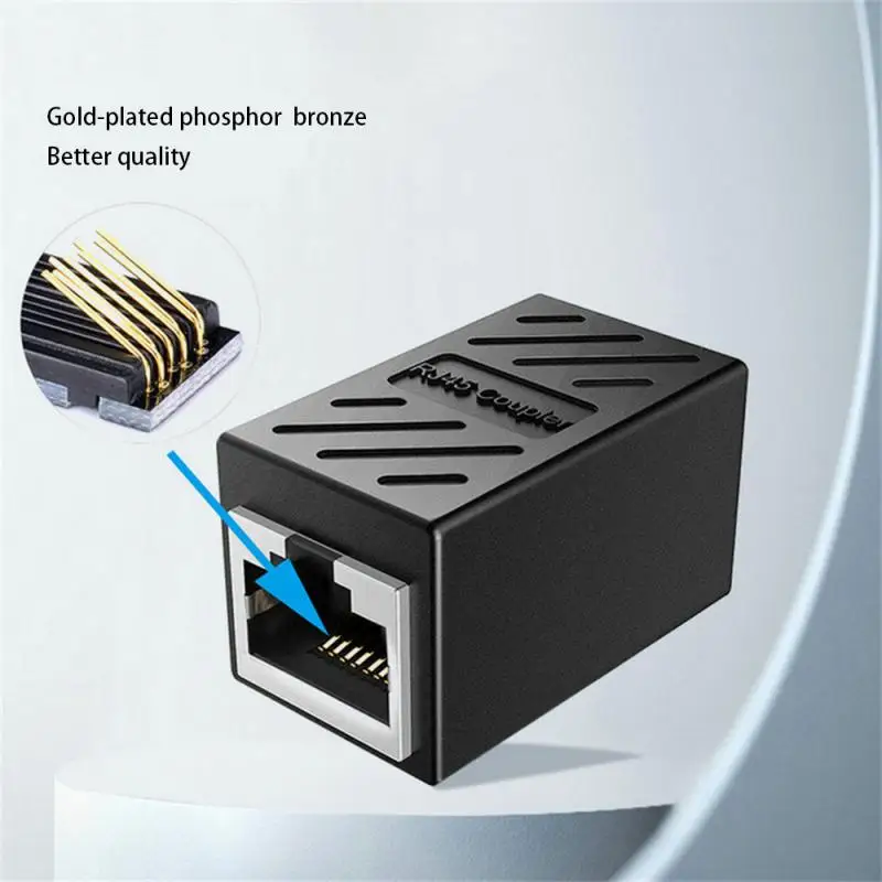 

RJ45 Connector Network Extender Ethernet Kabel Extender Adapter Gigabit Interface Female to Female Network Connector Cable Tools