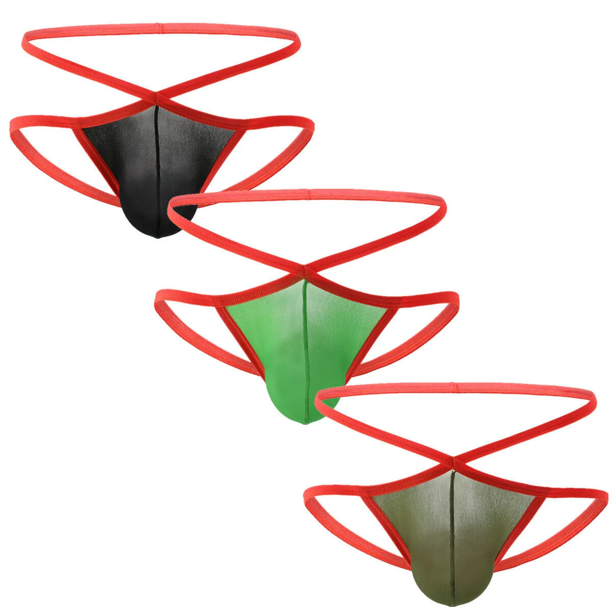 3 шт., Мужские Трусы-стринги с Т-образной спинкой
3 шт., Мужские Трусы-стринги с Т-образной спинкой