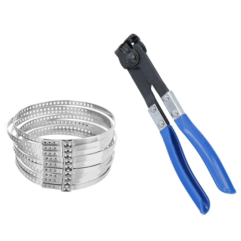 25 Pieces Of Stainless Steel Adjustable Shaft CV Joint Shoe Crimping Clamp Kit Clamp Band Pliers Tool For Car ATV
25 Pieces Of Stainless Steel Adjustable Shaft CV Joint Shoe Crimping Clamp Kit Clamp Band Pliers Tool For Car ATV