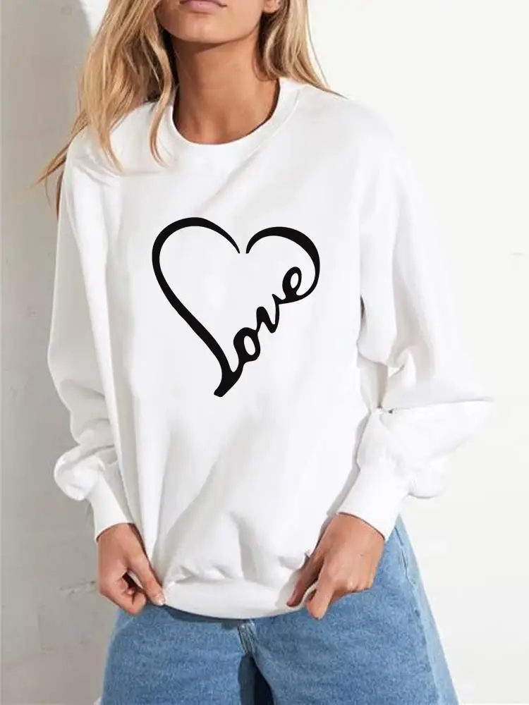 Love Heart Sweet Trend Cute Clothes Casual Print Fashion Clothing Graphic Sweatshirts Women Wear Autumn Spring Pullovers
Love Heart Sweet Trend Cute Clothes Casual Print Fashion Clothing Graphic Sweatshirts Women Wear Autumn Spring Pullovers