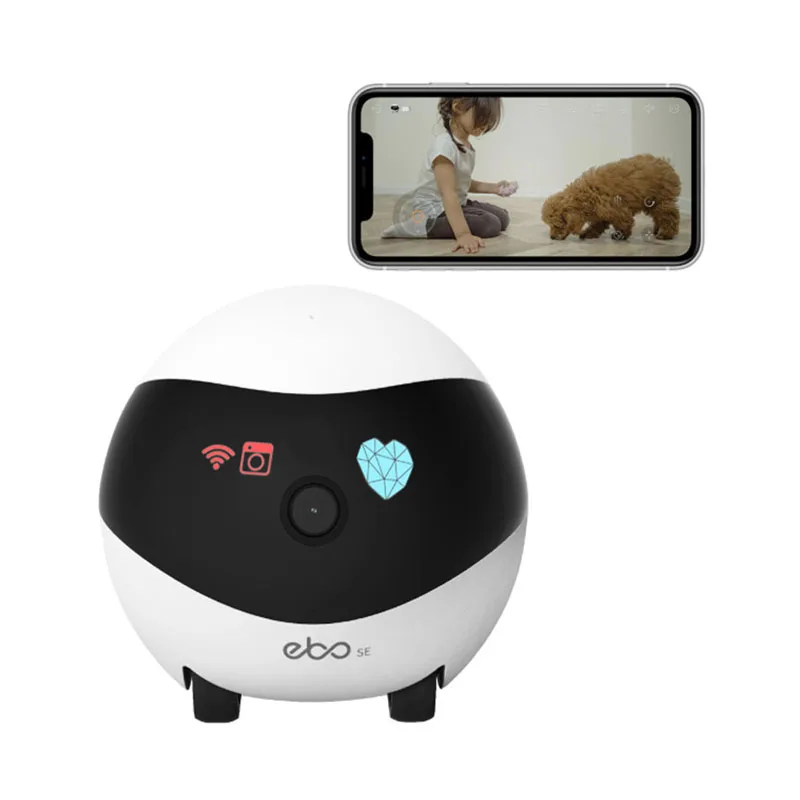 Спутник для умного дома EBO SE с Wi-Fi, робот-монитор для семьи, камера безопасности с аудио 1080P, HD перезаряжается самостоятельно, приложение для о...
Спутник для умного дома EBO SE с Wi-Fi, робот-монитор для семьи, камера безопасности с аудио 1080P, HD перезаряжается самостоятельно, приложение для о...