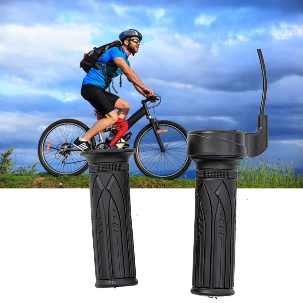 1 Pair Electric Bicycle Throttle 24V 36V 48V 72V Accelerator ABS Black E-bike E-scooter Throttles Cycling Accessories
1 Pair Electric Bicycle Throttle 24V 36V 48V 72V Accelerator ABS Black E-bike E-scooter Throttles Cycling Accessories