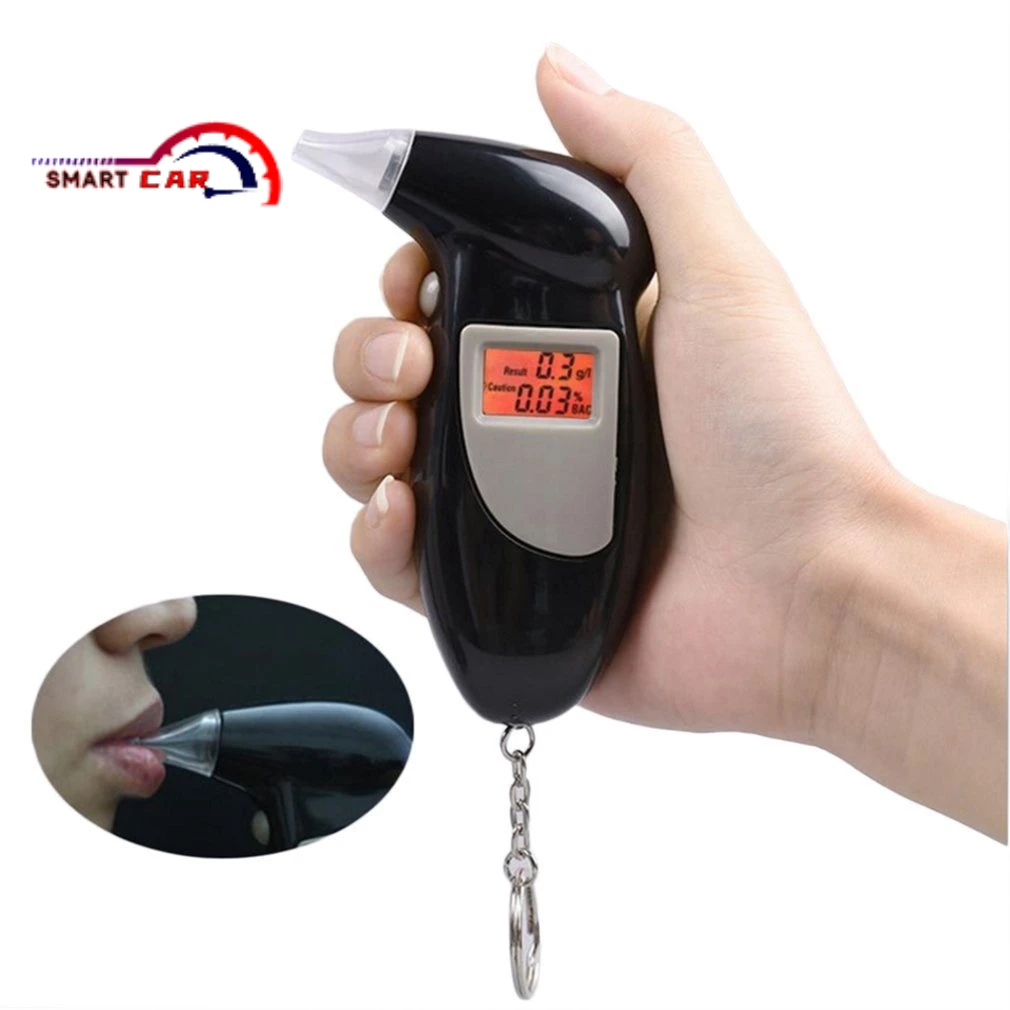 New Digital Alcohol Tester Breath Alcohol Tester Keychain Alcohol Detector Breathalizer Breathalyser Device LCD Screen
New Digital Alcohol Tester Breath Alcohol Tester Keychain Alcohol Detector Breathalizer Breathalyser Device LCD Screen