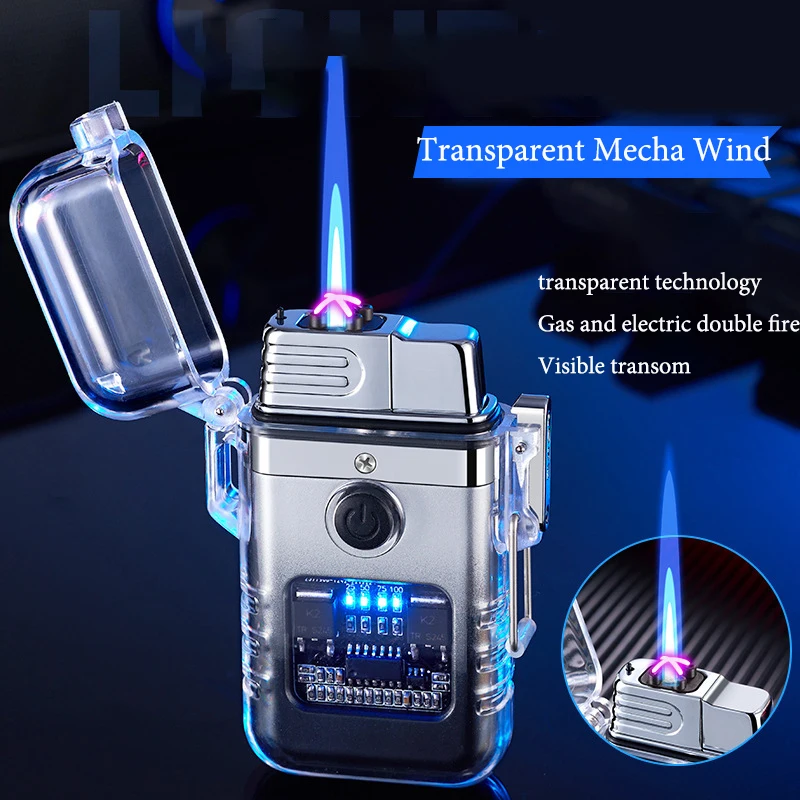 Air-electric Dual-purpose Windproof Cigarette Lighters Outdoor Survival Waterproof Lighter Gift Gas Lighters USB Arc Lighters
Air-electric Dual-purpose Windproof Cigarette Lighters Outdoor Survival Waterproof Lighter Gift Gas Lighters USB Arc Lighters