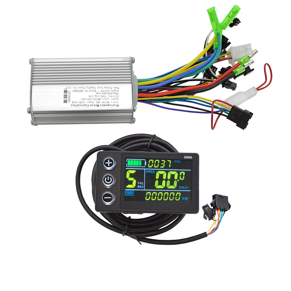 Waterproof LCD Display 24V48V 250W350W Brushless Motor Controller ABS Shell Efficient Heat Dissipation Long Lasting Wiring
Waterproof LCD Display 24V48V 250W350W Brushless Motor Controller ABS Shell Efficient Heat Dissipation Long Lasting Wiring