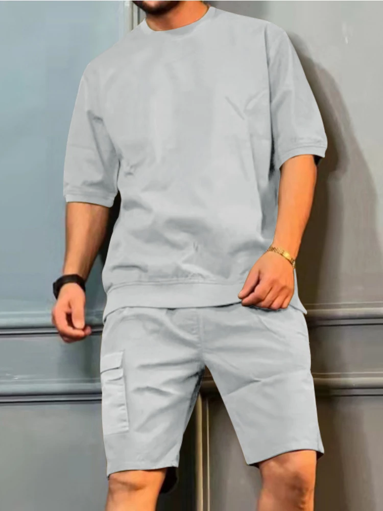 Мужской короткий комплект трапециевидной формы, новинка, мужские комплекты первой необходимости, Мужской комплект, новинка в комплектах дл...
Мужской короткий комплект трапециевидной формы, новинка, мужские комплекты первой необходимости, Мужской комплект, новинка в комплектах дл...