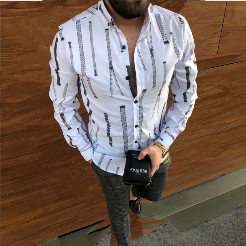 Koszule 2023 Autumn New Men Vintage Oversized White Shirt Striped Print Black Long Sleeve Shirts Hawaiian Shirt Mens Moda Hombre
Koszule 2023 Autumn New Men Vintage Oversized White Shirt Striped Print Black Long Sleeve Shirts Hawaiian Shirt Mens Moda Hombre