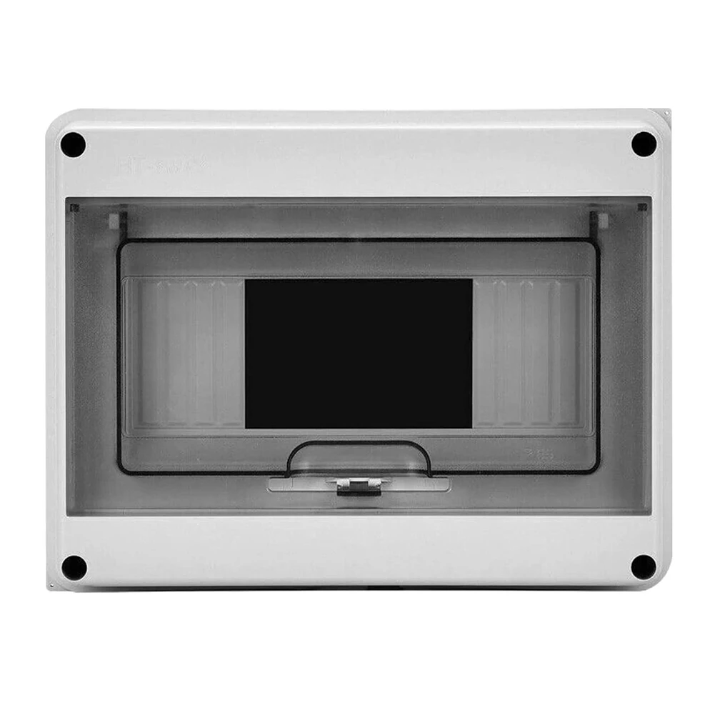 HT Waterproof Distribution Box 200 X 155 X 95 Mm Outdoor Box Surface-Mounted 1Row 8 Modules IP65 Fuse Box Home Supplies
HT Waterproof Distribution Box 200 X 155 X 95 Mm Outdoor Box Surface-Mounted 1Row 8 Modules IP65 Fuse Box Home Supplies
