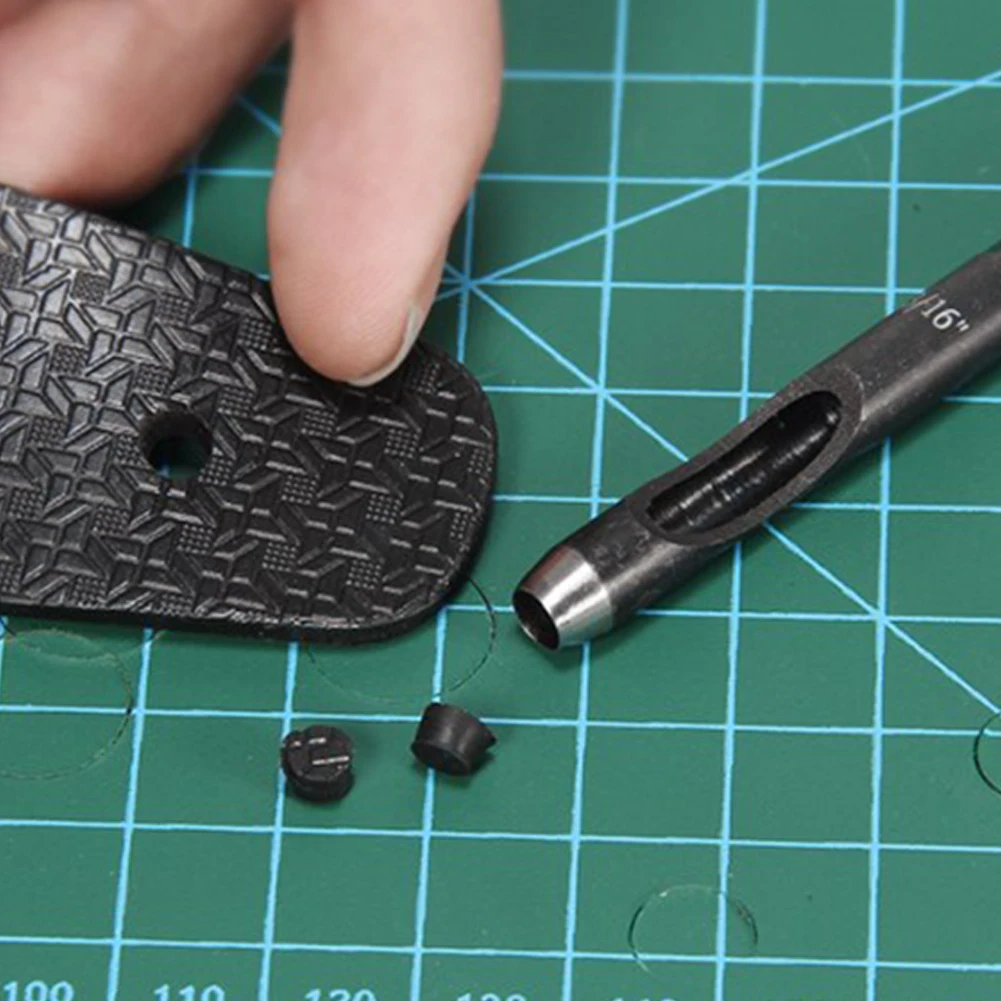 Punching Tool Hollow Hole Punches 1/4''(6.35mm) Hex 6pcs/set Carbon Steel Gasket Cutter For Plastic Rubber Punching
Punching Tool Hollow Hole Punches 1/4''(6.35mm) Hex 6pcs/set Carbon Steel Gasket Cutter For Plastic Rubber Punching