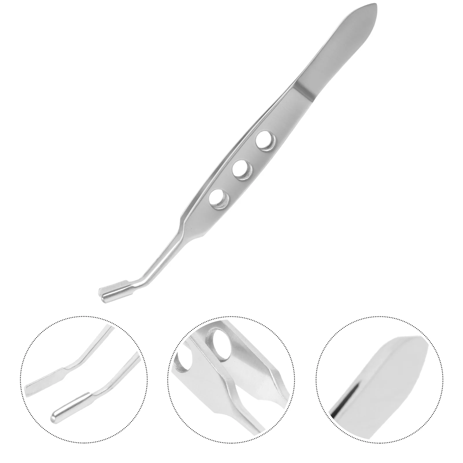 Meibomian Gland Massage Forceps Rectangular Head Eyelid Tweezers Compressor Lash Cluster Expressor Stainless Steel
Meibomian Gland Massage Forceps Rectangular Head Eyelid Tweezers Compressor Lash Cluster Expressor Stainless Steel