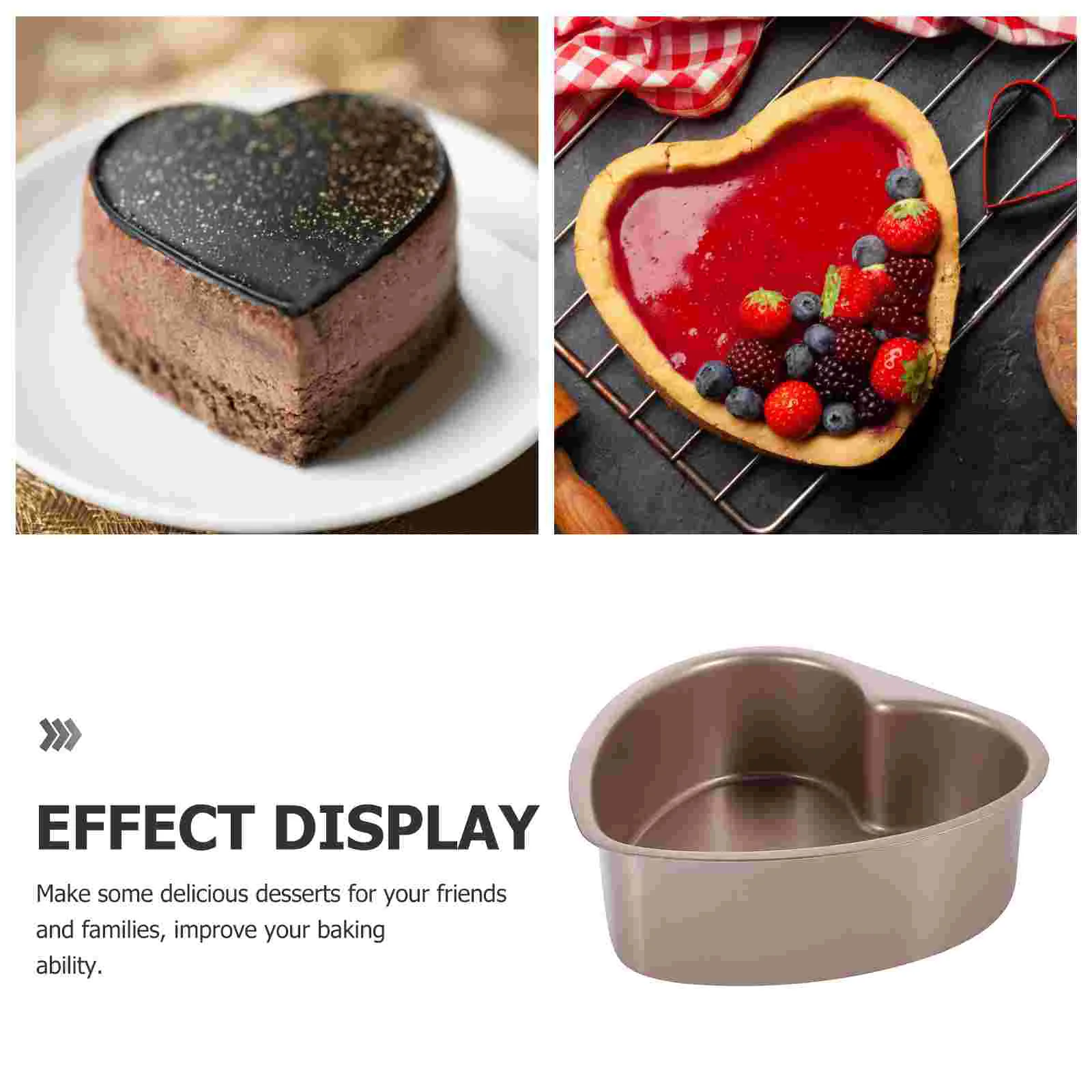 Cake Pan Small Heart Pans Baking Tin Molds Detachable Shape Stencils Stainless Steel Household Oven Plate Kitchen
Cake Pan Small Heart Pans Baking Tin Molds Detachable Shape Stencils Stainless Steel Household Oven Plate Kitchen