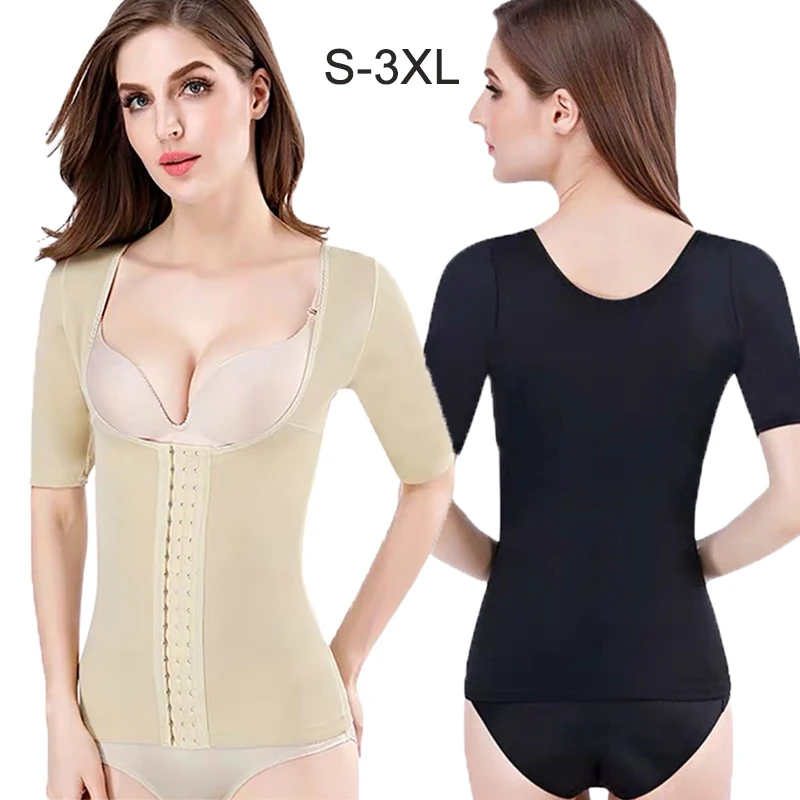 Women Hunchback Correction Shapewear Tops For Tummy Control Back Posture Correct Bra Corset Faja Body Shaper Top Short Sleeve
Women Hunchback Correction Shapewear Tops For Tummy Control Back Posture Correct Bra Corset Faja Body Shaper Top Short Sleeve