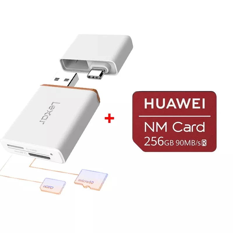 Карта памяти Huawei nano 64 Гб/128 ГБ/256 ГБ 90 Мб/с подходит для Mate 30 Pro RS P30