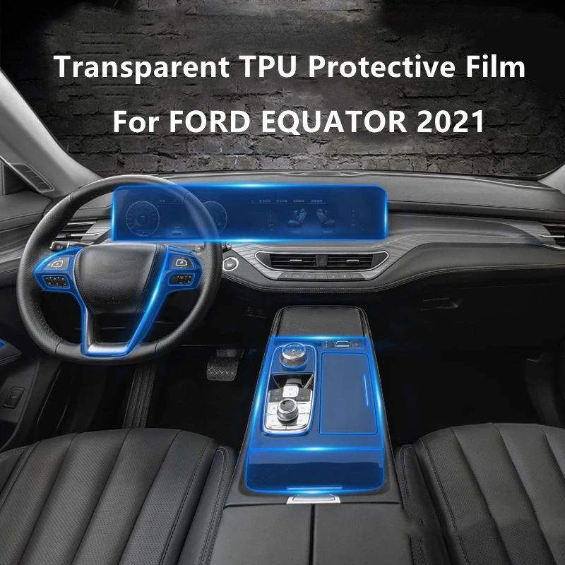 For FORD EQUATOR 2021 Car Interior Center Console Transparent TPU Protective Film Anti-scratch Repair Film Accessories Refit
For FORD EQUATOR 2021 Car Interior Center Console Transparent TPU Protective Film Anti-scratch Repair Film Accessories Refit