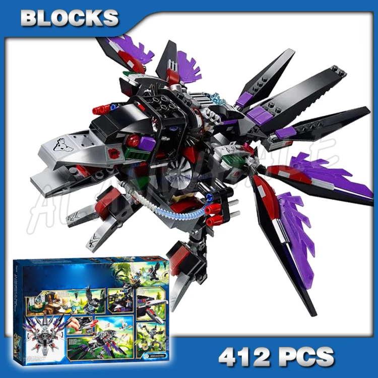 412 шт., игрушки-конструкторы Chima Razar's CHI Raider, защита храма, орла, племени, Poseable Wings 10060, совместимы с моделями
412 шт., игрушки-конструкторы Chima Razar's CHI Raider, защита храма, орла, племени, Poseable Wings 10060, совместимы с моделями