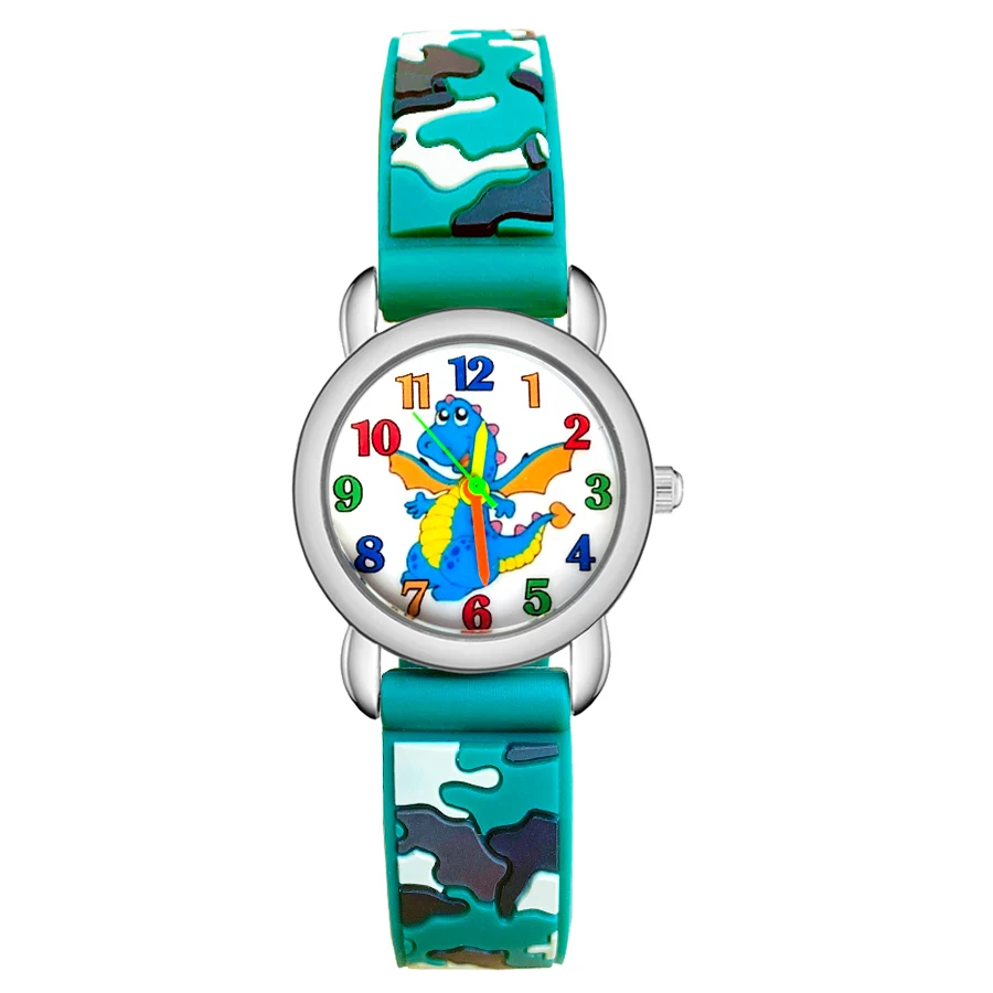 Fashion Cartoon Dinosaur Style Children Wrist Watches Kids Student Girls Quartz 3D Silicone Clock JP22
Fashion Cartoon Dinosaur Style Children Wrist Watches Kids Student Girls Quartz 3D Silicone Clock JP22