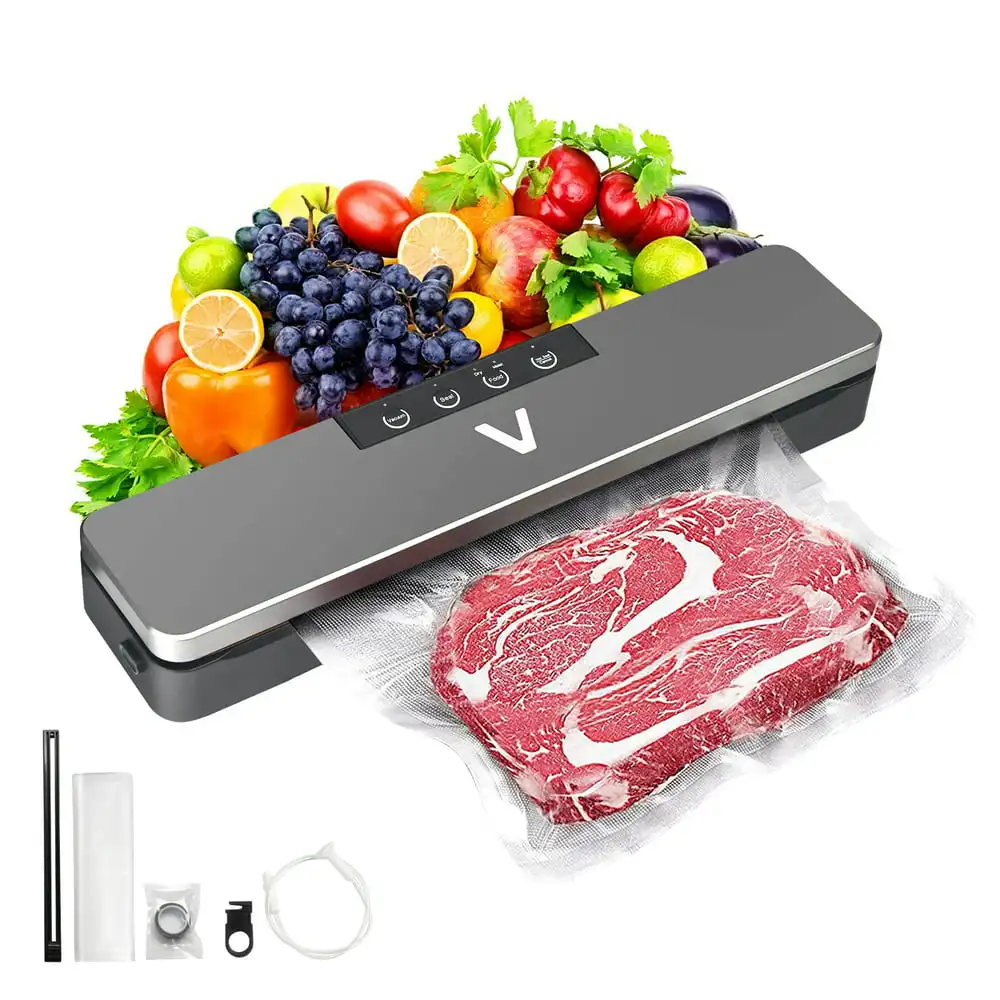 Вакуумный упаковщик Dwelke, автоматический вакуумный упаковщик пищевых продуктов, устройство для сохранения пищевых продуктов с сухими влажн...
Вакуумный упаковщик Dwelke, автоматический вакуумный упаковщик пищевых продуктов, устройство для сохранения пищевых продуктов с сухими влажн...