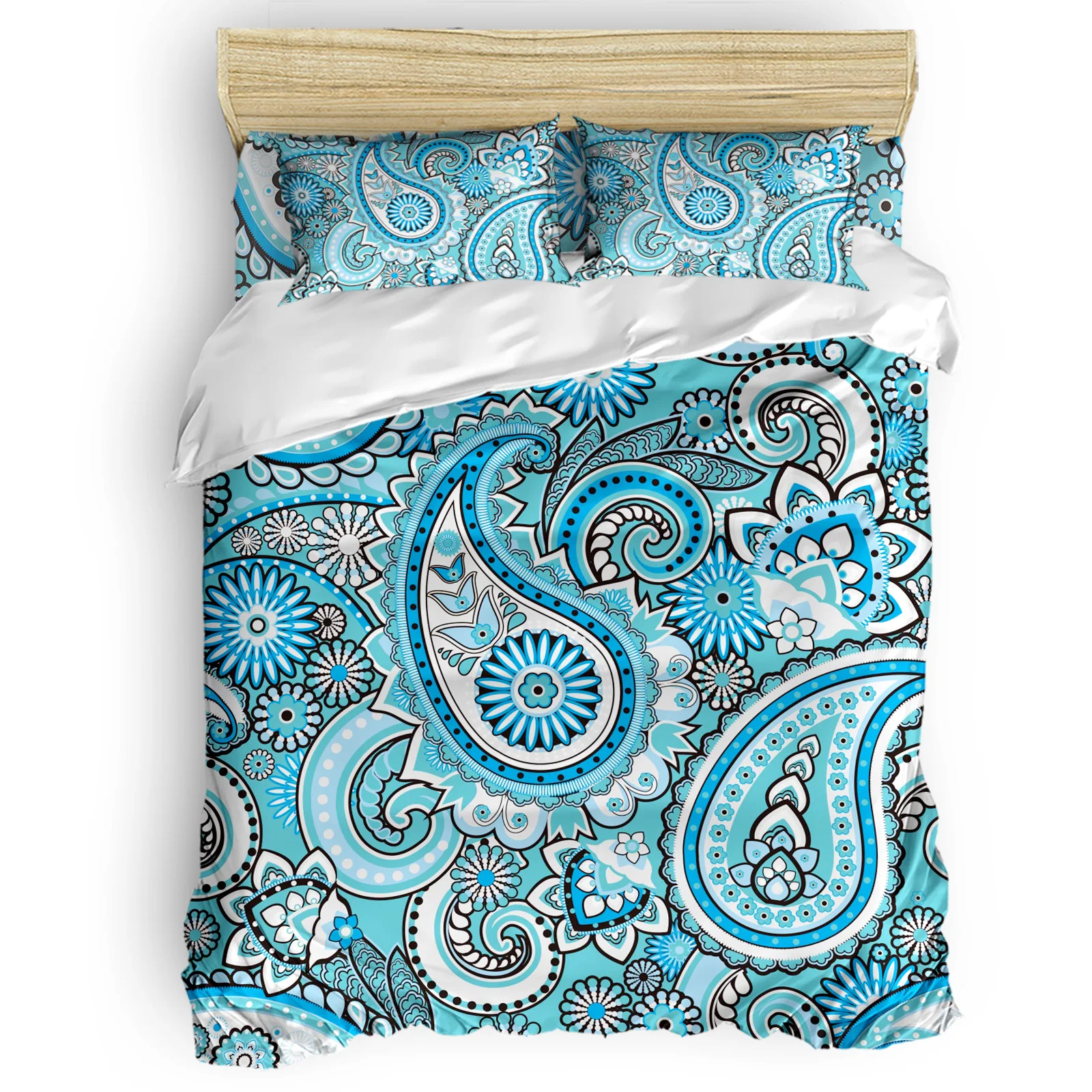 Vintage Blue Perlis Swirl Comfortable Household Goods Bedroom Bed Luxury Duvet Cover 2/3/4 Pieces
Vintage Blue Perlis Swirl Comfortable Household Goods Bedroom Bed Luxury Duvet Cover 2/3/4 Pieces