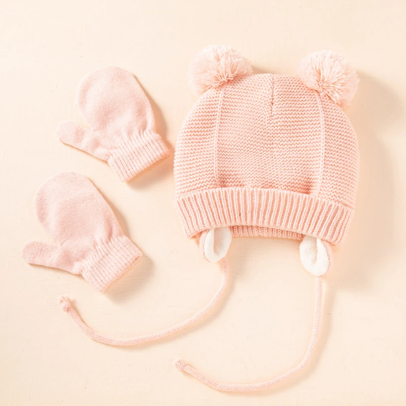 2022 New Baby Kids Girls Boys Winter Warm Knit Hat Ear Solid Warm Cute Glove Lovely Beanie Cap With Hair Ball
2022 New Baby Kids Girls Boys Winter Warm Knit Hat Ear Solid Warm Cute Glove Lovely Beanie Cap With Hair Ball