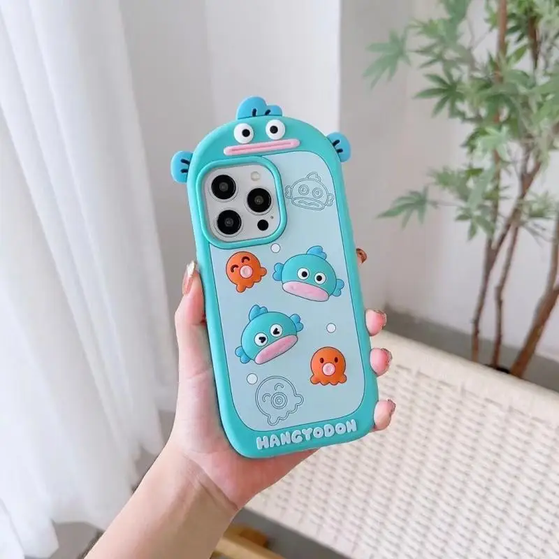 Милый чехол для Iphone с аниме кавайный Sanrio Hello Kitty Hangyodon Y2K милый мультяшный чехол с защитой от столкновений и падения подходит для телефона
Милый чехол для Iphone с аниме кавайный Sanrio Hello Kitty Hangyodon Y2K милый мультяшный чехол с защитой от столкновений и падения подходит для телефона