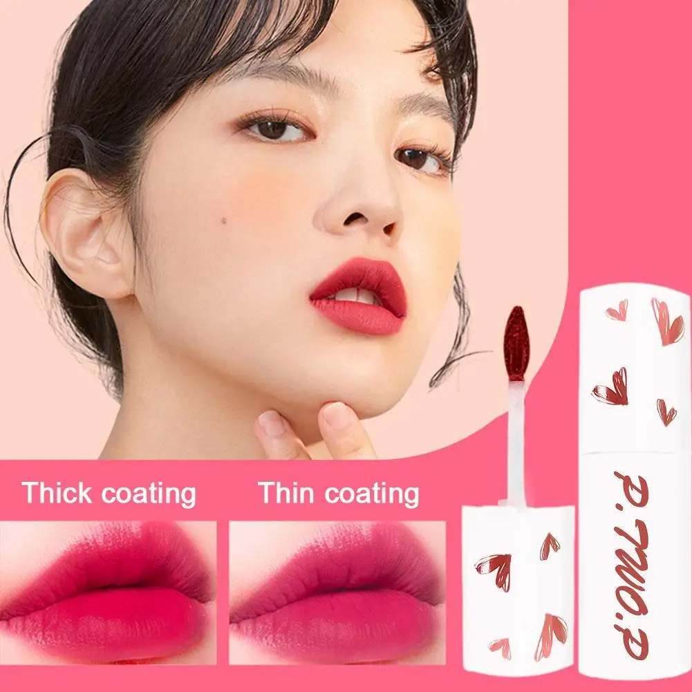 Velvet Matte Lip Gloss Waterproof Long-lasting Moisturizing Lightweight High Pigment Liquid Lipstick Makeup Cosmetics 6 Colors 
Velvet Matte Lip Gloss Waterproof Long-lasting Moisturizing Lightweight High Pigment Liquid Lipstick Makeup Cosmetics 6 Colors
