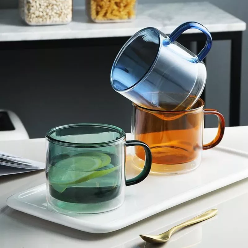 New in Double Bottom Glass Mugs Wine Glasses Drinking Tumbler Whiskey Vodka Cup Coffee Juice Water Cups Tea Creative Mug For Hom
New in Double Bottom Glass Mugs Wine Glasses Drinking Tumbler Whiskey Vodka Cup Coffee Juice Water Cups Tea Creative Mug For Hom