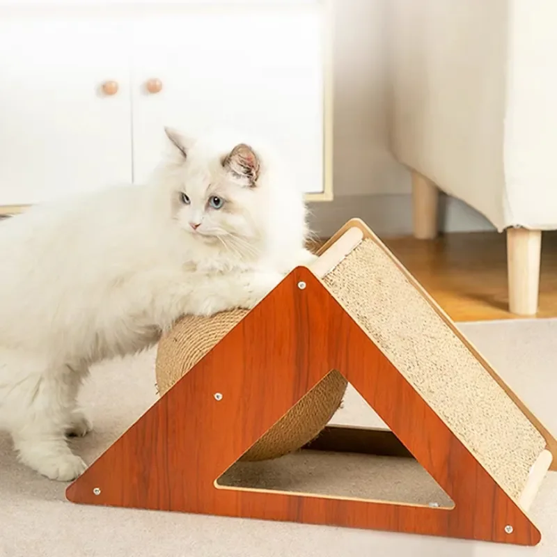 Новинка треугольная доска для кошачьих царапин сизальный мяч для царапин износостойкая устойчивая к царапинам шлифовальные лапы игрушки Аксессуары для кошек 
Новинка треугольная доска для кошачьих царапин сизальный мяч для царапин износостойкая устойчивая к царапинам шлифовальные лапы игрушки Аксессуары для кошек