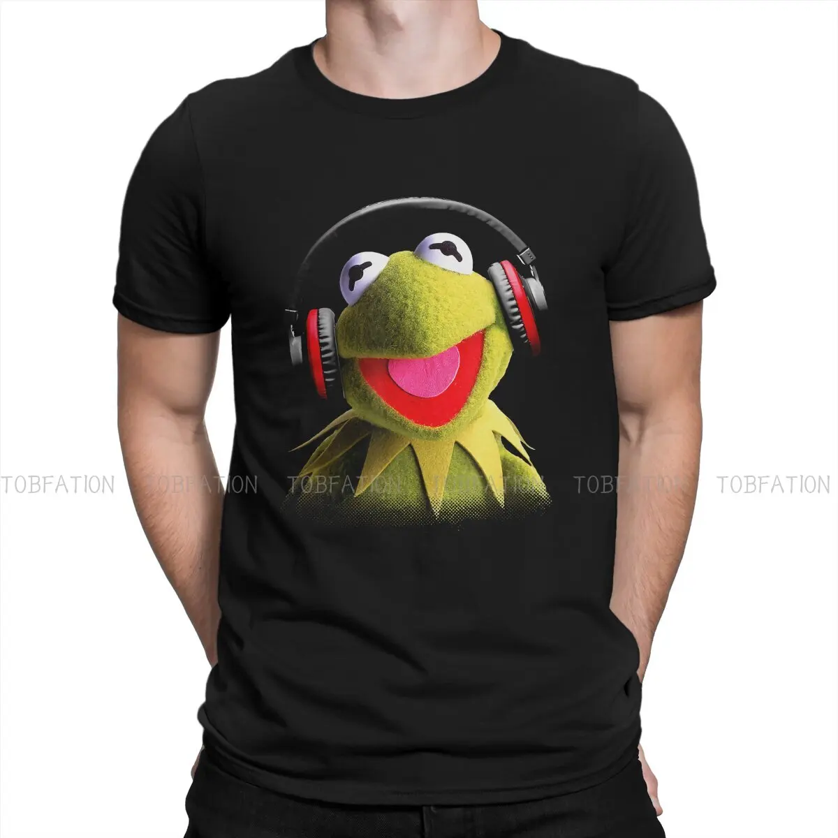 Креативная футболка Disney The Muppets Fozzie Bear TV для мужчин, младенцев, наушники Kermit, Классическая Базовая футболка с круглым воротником
Креативная футболка Disney The Muppets Fozzie Bear TV для мужчин, младенцев, наушники Kermit, Классическая Базовая футболка с круглым воротником