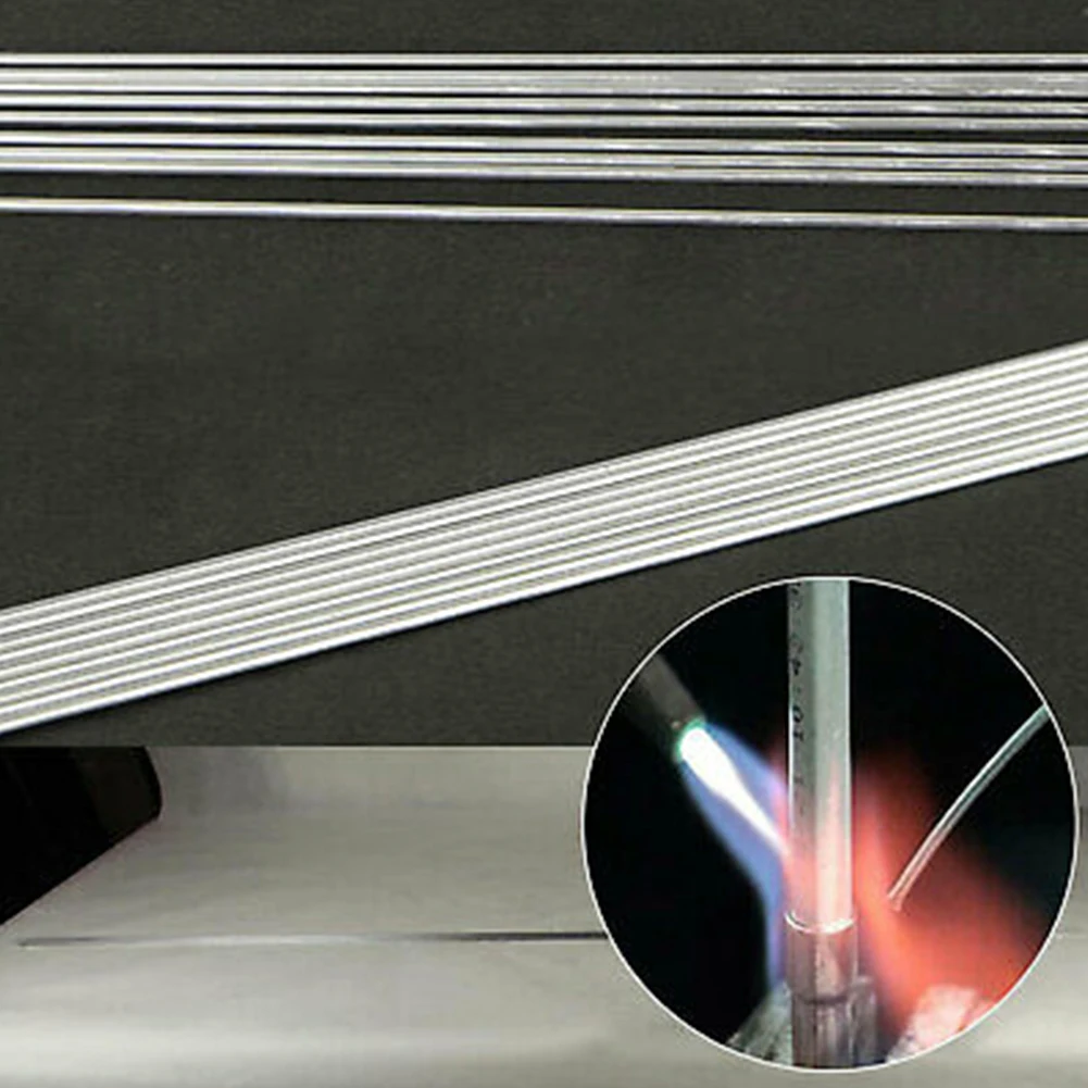 10Pcs 1.6/2.0mm Diameter Low Temperature Easy Melt Aluminum Welding Rods Flux Cored Wire For Welding Tools Accessories 500mm
10Pcs 1.6/2.0mm Diameter Low Temperature Easy Melt Aluminum Welding Rods Flux Cored Wire For Welding Tools Accessories 500mm