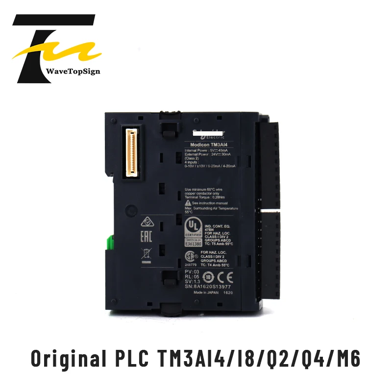 Оригинальный ПЛК-модуль WaveTopSign TM3AI4 TM3AI8 TM3AQ2 TM3AQ4 TM3AM6 TM3DI8 TM3DI32K TM3DI16
Оригинальный ПЛК-модуль WaveTopSign TM3AI4 TM3AI8 TM3AQ2 TM3AQ4 TM3AM6 TM3DI8 TM3DI32K TM3DI16