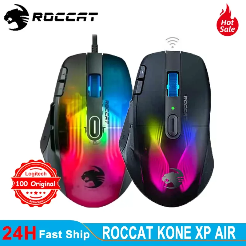 NEW2023 Original For ROCCAT KONE XP Air Wireless Bluetooth Gaming Mouse 16.8millions 3D RGB Gamer Mice, 19000 DPI, Owl-Eye 2 Eng
NEW2023 Original For ROCCAT KONE XP Air Wireless Bluetooth Gaming Mouse 16.8millions 3D RGB Gamer Mice, 19000 DPI, Owl-Eye 2 Eng