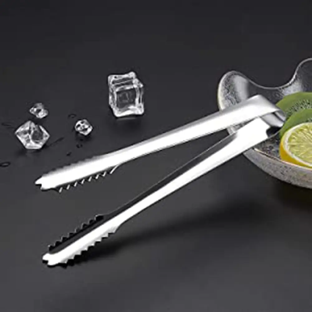 6 Inch Stainless Steel Ice Tongs Multi-used Food Clips Fornice Cube Sugar Biscuits Bread Kitchen Home Accessories
6 Inch Stainless Steel Ice Tongs Multi-used Food Clips Fornice Cube Sugar Biscuits Bread Kitchen Home Accessories