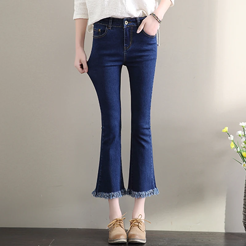 Jeans Women Spring Flare Retro Loose Fur-line Tassels Skinny Stretchy Solid Korean Style Slim All-match Students Summer Fashion
Jeans Women Spring Flare Retro Loose Fur-line Tassels Skinny Stretchy Solid Korean Style Slim All-match Students Summer Fashion