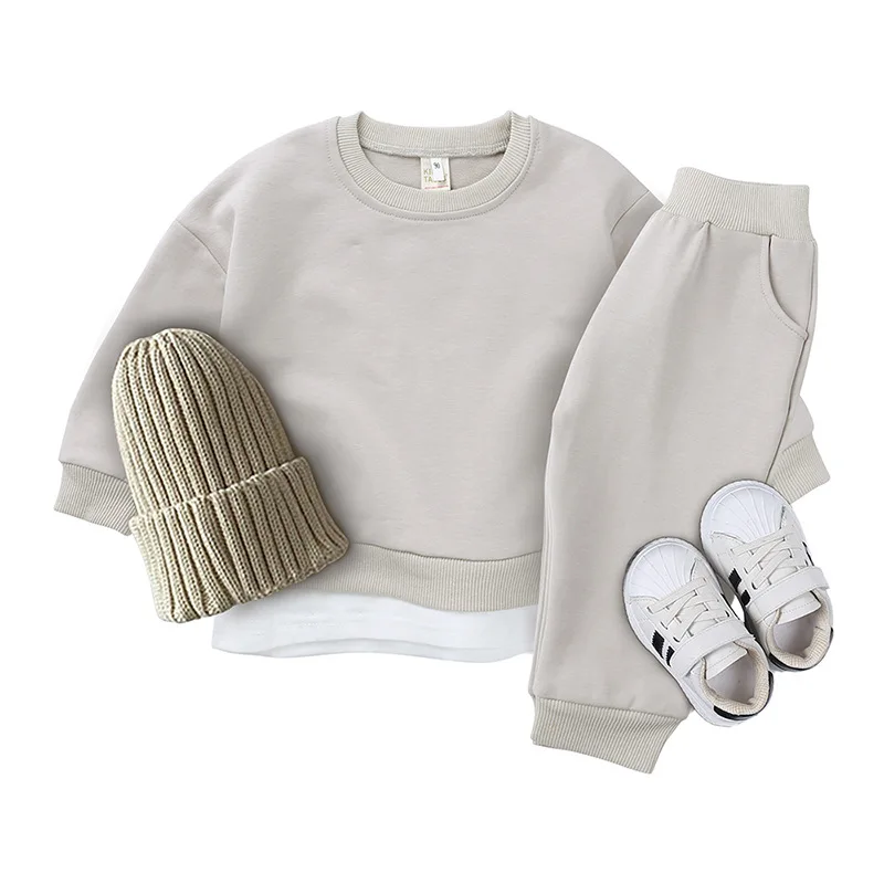 Quality Korea Toddler Baby Boys Clothes Sets Girls Long Sleeve Casual Hoodie Sweatshirt+Pants 2pcs Kids Clothes Sports Suit New
Quality Korea Toddler Baby Boys Clothes Sets Girls Long Sleeve Casual Hoodie Sweatshirt+Pants 2pcs Kids Clothes Sports Suit New
