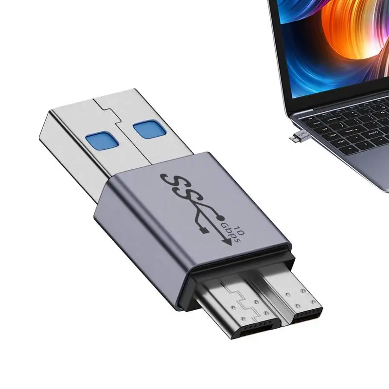 USB C To Micro-B Adapter Mini Type C To Micro-B Cable Converter Micro-B To USB C 3.0 Adapter For USB C Hard Drive Cable Adapter
USB C To Micro-B Adapter Mini Type C To Micro-B Cable Converter Micro-B To USB C 3.0 Adapter For USB C Hard Drive Cable Adapter