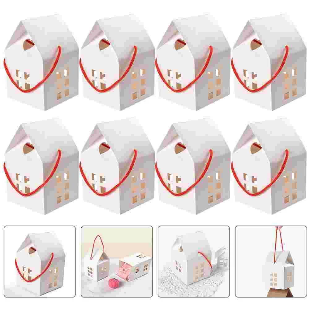 Boxes Box Christmas Candy Giftpaper Treat Small Favor Holiday Cookie House Packaging Party Handle Holder Dessertcontainer Bakery
Boxes Box Christmas Candy Giftpaper Treat Small Favor Holiday Cookie House Packaging Party Handle Holder Dessertcontainer Bakery