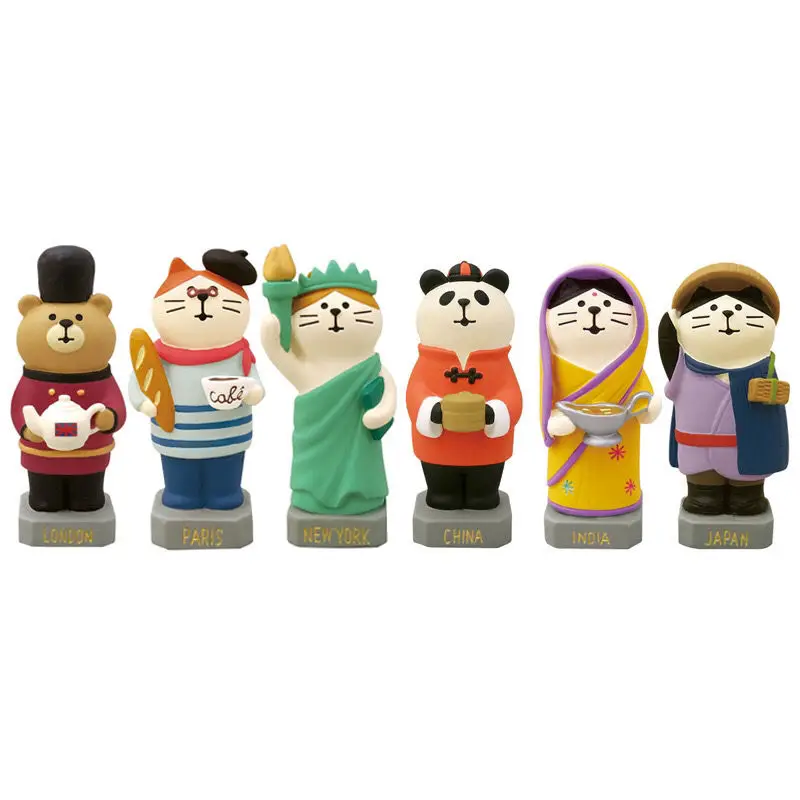 Blind Box Guess Bag Travel Around The World Cat Japanese Style Cartoon Animals Cute Figures Children Birthday Gifts Models 2022
Blind Box Guess Bag Travel Around The World Cat Japanese Style Cartoon Animals Cute Figures Children Birthday Gifts Models 2022