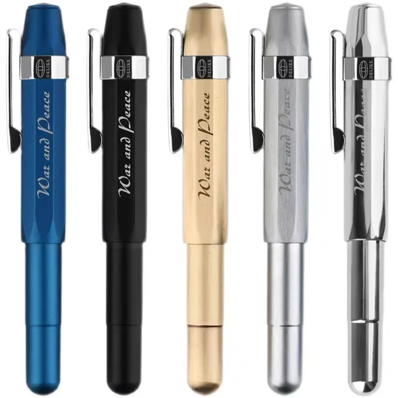 2022 Alpha All-copper Retro Travel Short Fountain Pen Pocket Pen Extra Small Art Aluminum Alloy Fountain Pen Home Gift Set
2022 Alpha All-copper Retro Travel Short Fountain Pen Pocket Pen Extra Small Art Aluminum Alloy Fountain Pen Home Gift Set