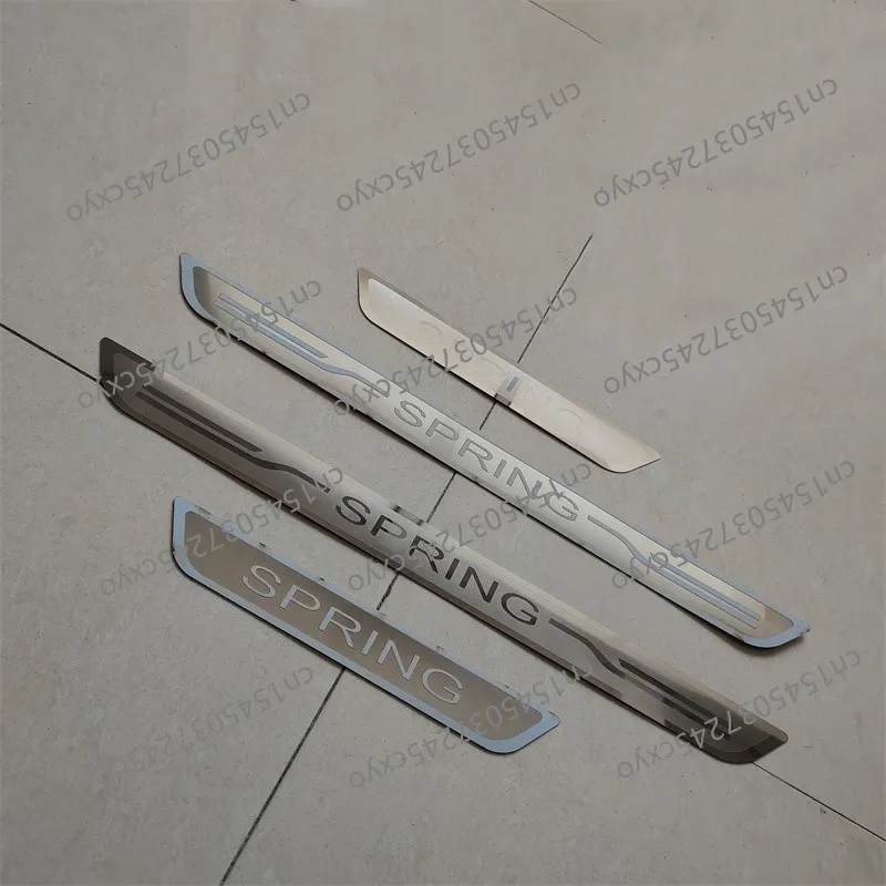 For Dacia SPRING 2021 2022 Stainless steel Door Sill Strip Scuff Plate Pedal Side Cover Trim Car Stickers Accessories W
For Dacia SPRING 2021 2022 Stainless steel Door Sill Strip Scuff Plate Pedal Side Cover Trim Car Stickers Accessories W