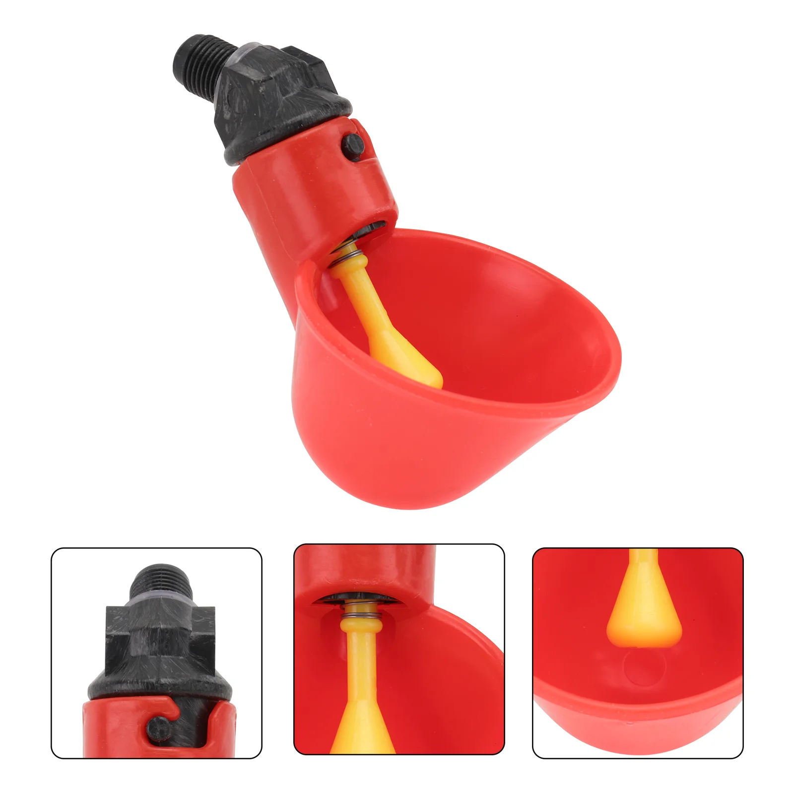 Bird Drinker Durable Automatic Convenient Pigeon Quail Drinking Water Bowl Feeder Drinker
Bird Drinker Durable Automatic Convenient Pigeon Quail Drinking Water Bowl Feeder Drinker
