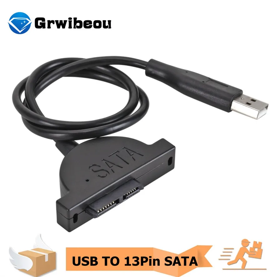 Новый адаптер USB 2,0 для Mini Sata II 7 + 6 13Pin для ноутбука, CD/DVD ROM, преобразователь привода Slim Line, стандартный стиль, 1 шт.
Новый адаптер USB 2,0 для Mini Sata II 7 + 6 13Pin для ноутбука, CD/DVD ROM, преобразователь привода Slim Line, стандартный стиль, 1 шт.