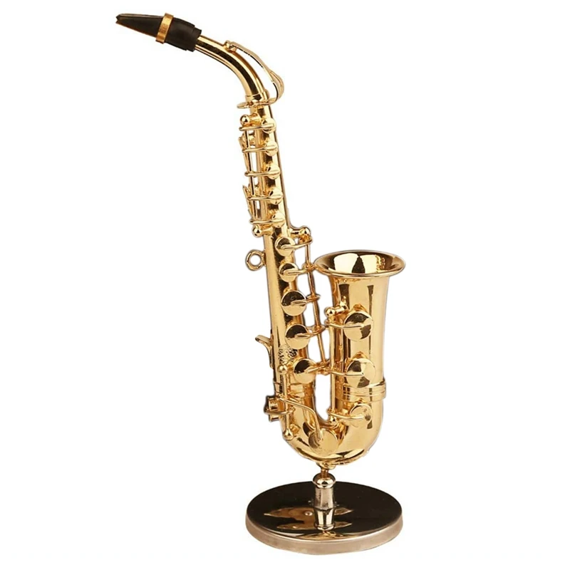 Copper Miniature Saxophone With Stand And Case Mini Musical Instrument Miniature Dollhouse Model Home Decorations
Copper Miniature Saxophone With Stand And Case Mini Musical Instrument Miniature Dollhouse Model Home Decorations