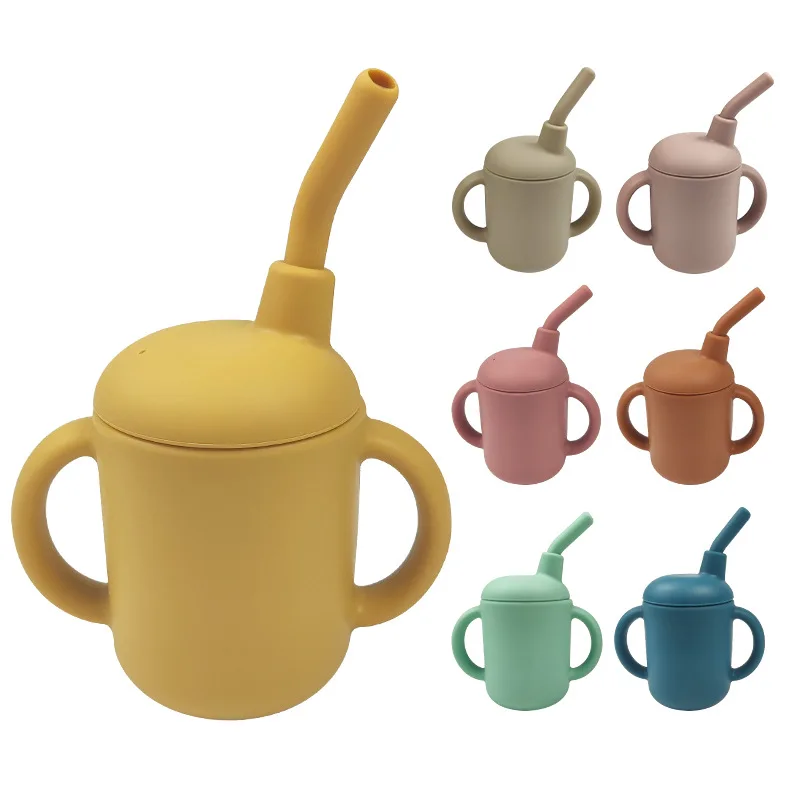 Baby Silicone Feeding Cups Portable Drinkware Sippy Food Food Grade Learning Cups For Toddlers Storage Snack Container BPA FREE 
Baby Silicone Feeding Cups Portable Drinkware Sippy Food Food Grade Learning Cups For Toddlers Storage Snack Container BPA FREE