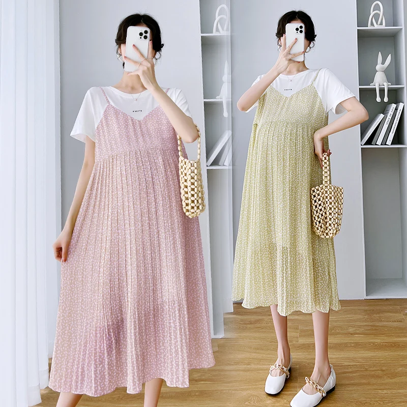 Летнее Длинное Платье 301 #2022, милое шифоновое платье с милым цветочным принтом для беременных женщин, свободная одежда для беременных
Летнее Длинное Платье 301 #2022, милое шифоновое платье с милым цветочным принтом для беременных женщин, свободная одежда для беременных