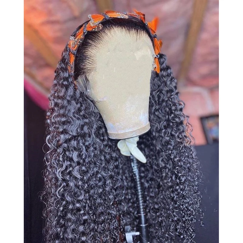 26Inch 180%Density Natural Black Pre Plucked Brazilian Kinky Curly Soft Lace Front Wig For Women With Baby Hair Daily Wigs
26Inch 180%Density Natural Black Pre Plucked Brazilian Kinky Curly Soft Lace Front Wig For Women With Baby Hair Daily Wigs